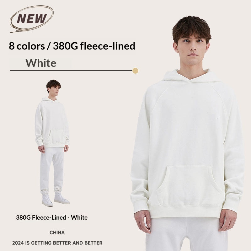 Blank Hoodie American Vintage Heavyweight