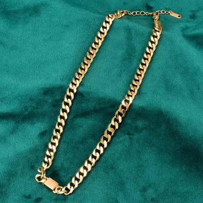 Titanium Steel Hip Hop Street Heavy Industry Thick Chain Choker