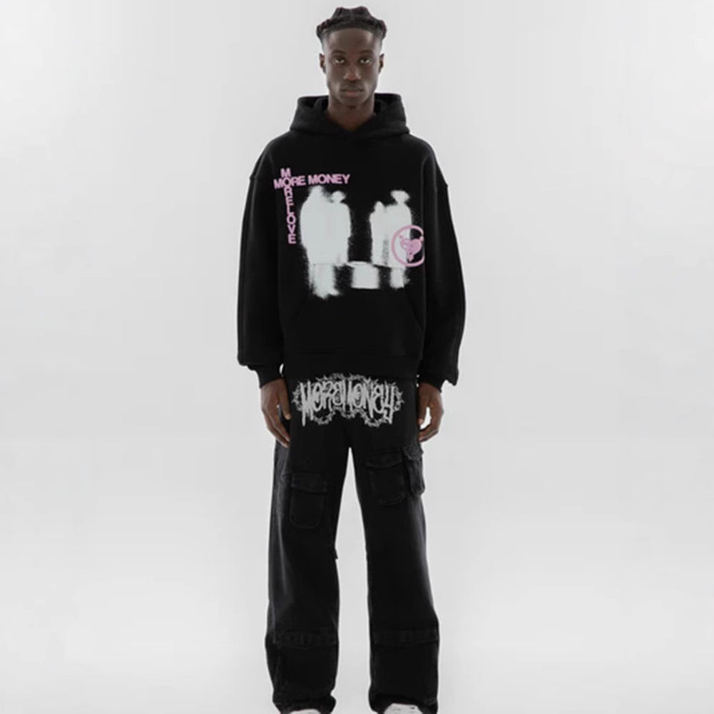 American Retro Punk Sweater High Street High Sense