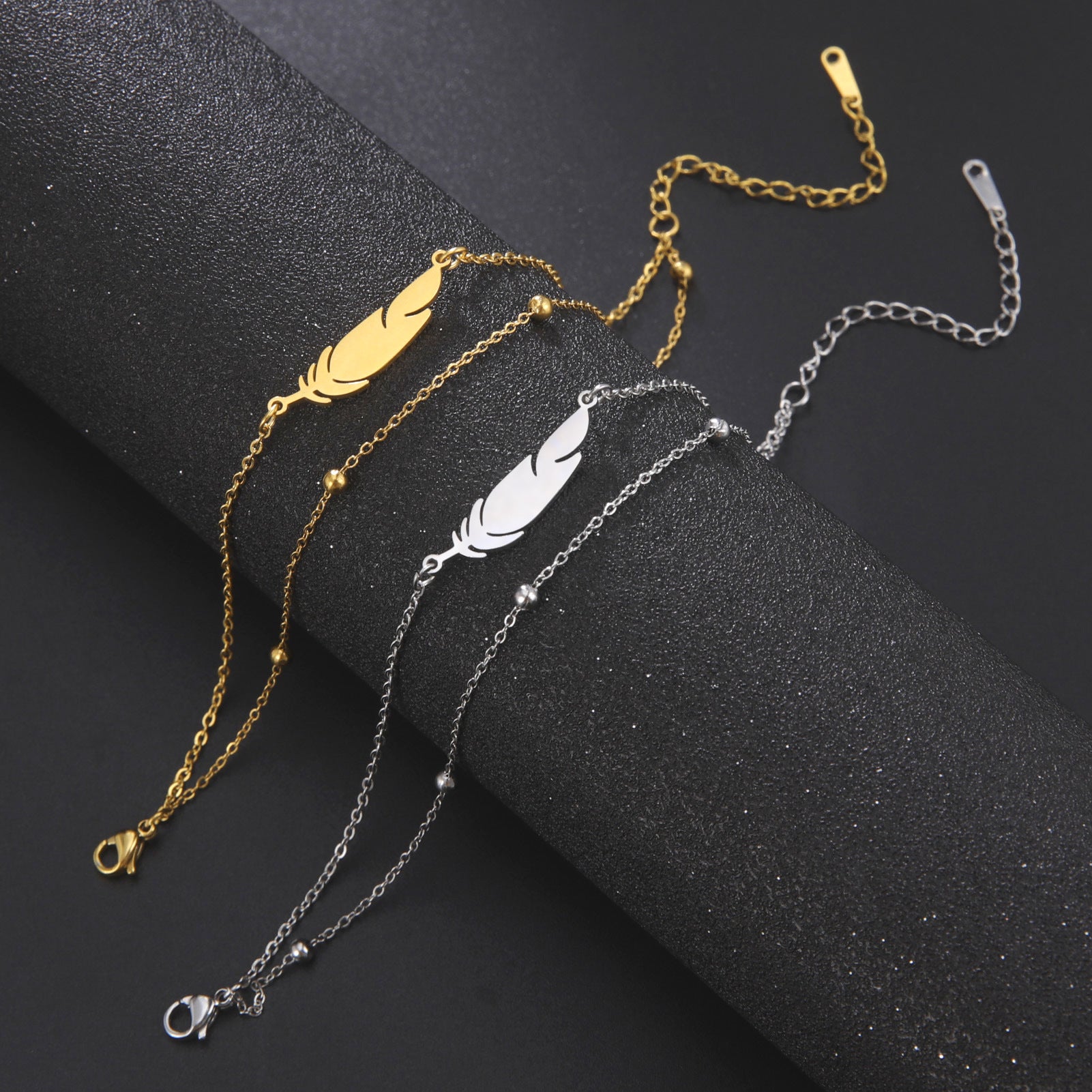 Fashion Simple Double-layer Stainless Steel Bracelet
