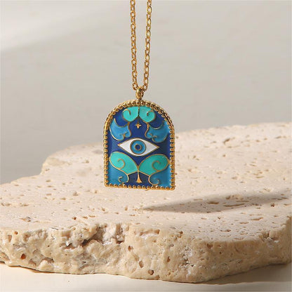 Women's Titanium Steel High Color Retention Necklace