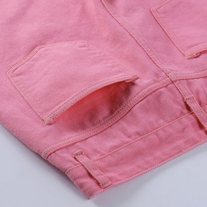 Women's High Waist Ripped Straight Wide Leg Jeans